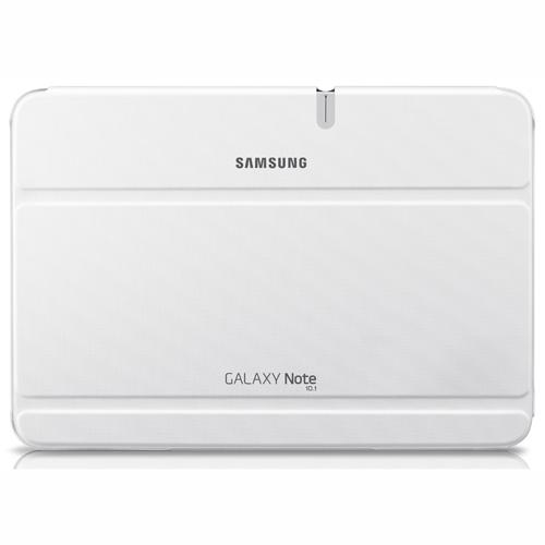Samsung Etui Rabat avec Support pour Tablette Galaxy Note 10,1" - Blanc